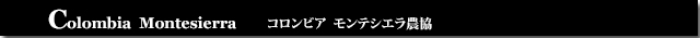 コロンビアモンテシエラ農協